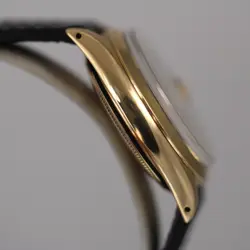 VINTAGE ROLEX 1500 OYSTER DATE 18K SOLID YELLOW GOLD 1968 MENS WATCH SERVICE