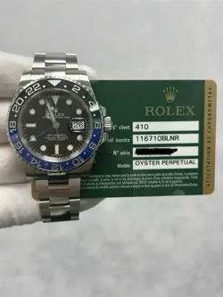 ROLEX GMT-MASTER II 116710BLNR BATMAN