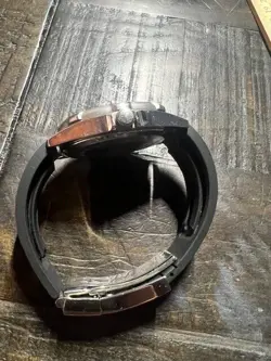 Casio quartz, "Arnie" Watch, Upgraded Rolex style silicon band