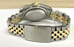 ROLEX DATEJUST TWO TONE JUBILEE 36MM TAPESTRY DIAL 16233 VERY WELL CARED FOR