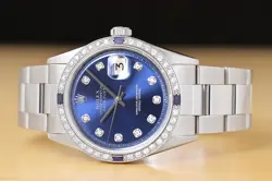 STEEL DIAMOND SAPPHIRE