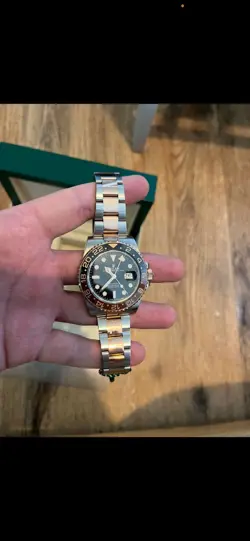 Rolex GMT-Master II 126711CHNR 2022 Root Beer Steel And Rose Rarely Worn!!10/10