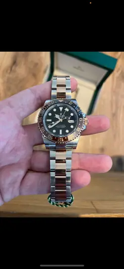 Rolex GMT-Master II 126711CHNR 2022 Root Beer Steel And Rose Rarely Worn!!10/10