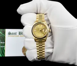ROLEX LADIES 18KT