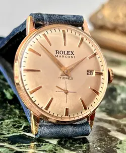 MARCONI SILVER DIAL