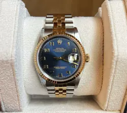 TWO-TONE FLUTED BLUE