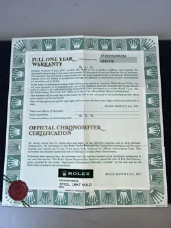 GUARANTEE/GARANTIE 15053