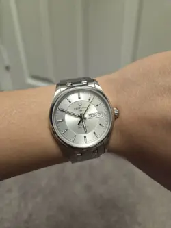 Certina DS-4 men watch white dial 38mm GADA 100m WR Rolex OP/SARB035 alternative