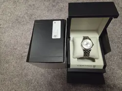 Certina DS-4 men watch white dial 38mm GADA 100m WR Rolex OP/SARB035 alternative