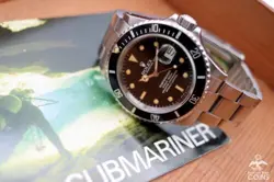 STEEL WATCH W/COA