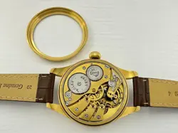 Rolex Lever Chronometer Masonic MARRIAGE!! Antique Swiss Art Deco Gold Men Watch