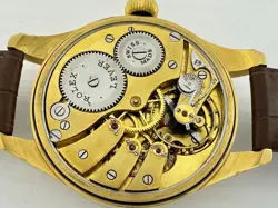 Rolex Lever Chronometer Masonic MARRIAGE!! Antique Swiss Art Deco Gold Men Watch