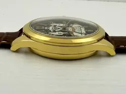 Rolex Lever Chronometer Masonic MARRIAGE!! Antique Swiss Art Deco Gold Men Watch