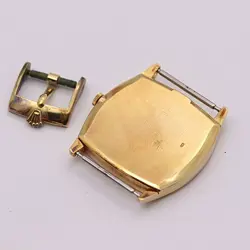 Rolex Hand Wound 3805 Cellini K18 750 Gold Dial Top Only Men Watch 7172ABC 0