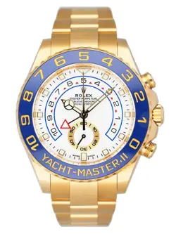 ROLEX YACHT-MASTER II 116688 18K YELLOW GOLD MENS WATCH BOX PAPERS