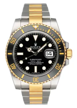 ROLEX SUBMARINER DATE 116613LN BLACK DIAL MENS WATCH BOX PAPERS