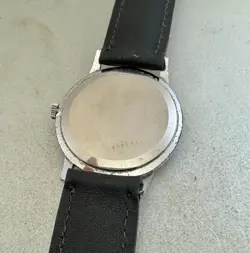 VINT Rolex Marconi orange  dial   swiss made wind up ca 57 NO RESERVE PRICE