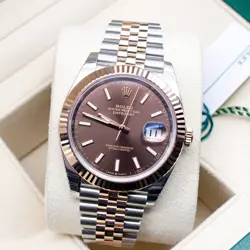 ROLEX DATEJUST 41 126331 CHOCOLATE DIAL JUBILEE 2023