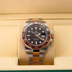 ROLEX GMT MASTER II 126711CHNR BI METAL ROOT BEER NO PAPERS