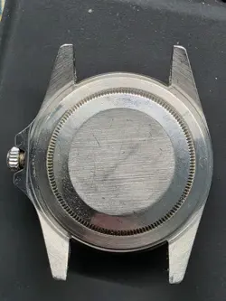 Vintage Rolex GMT MASTER 1675 Pepsi, not running, watch head only.