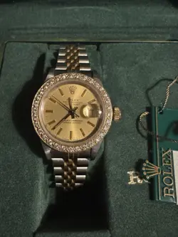 1985 Ladies Rolex Steel And Gold 69173. Complete.  Paper Work Boxes And Hang Tag