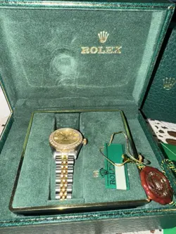 1985 Ladies Rolex Steel And Gold 69173. Complete.  Paper Work Boxes And Hang Tag
