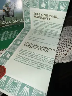 1985 Ladies Rolex Steel And Gold 69173. Complete.  Paper Work Boxes And Hang Tag