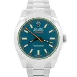GREEN 40MM STAINLESS