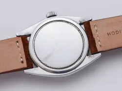 Vintage ROLEX 6422 Precision Manual Wind Stainless Steel Watch Alpha Hands Lume