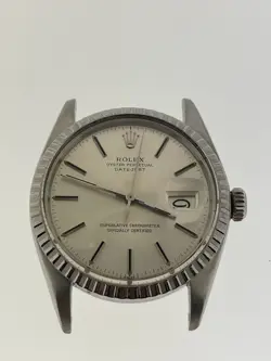 1978 ROLEX DATEJUST 16000 HEAD ONLY SILVER DIAL NO PAPERS 36MM