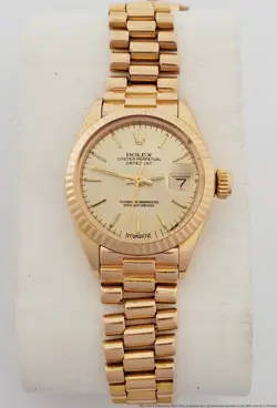 GENUINE ROLEX 18K