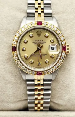 RUBY BEZEL 18K