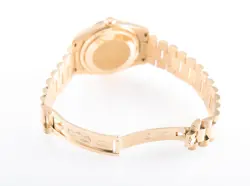 Rolex Day-Date 228238 18k Gold Fluted Bezel 40mm-Custom Green Roman Dial