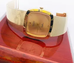 Vintage Rolex Cellini 30mm Geneve 3830 J 18K 750 & 14k Yellow Gold Swiss 6 1/2"