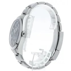 ROLEX Explorer 1 late model 214270 Box Warranty Stainless Steel mensWatch bl...