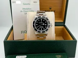 ROLEX SEA DWELLER 16600 40MM BLACK DIAL STAINLESS STEEL BOX PAPER 2003