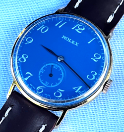 GOLD CAPPED BLUE