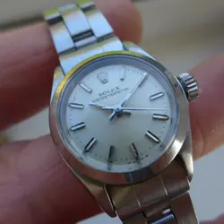Vintage 1969 ROLEX OYSTER PERPETUAL IN STEEL  ON ORIGINAL BRACELET