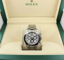 2004 ROLEX DAYTONA 116520 WHITE DIAL SS OYSTER NO PAPERS 40MM