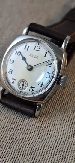 RARE VINTAGE MEN'S WATCH ROLEX MARCONI ,  WORK VERY WELL, ART DECO