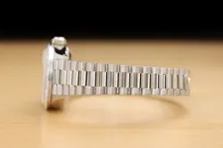 SILVER DIAMOND WATCH