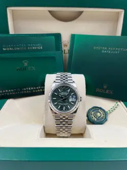 36MM FLUTED GREEN