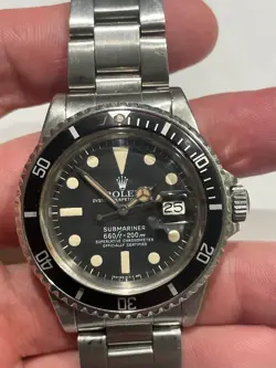 1978 RARE VINTAGE ORIGINAL ROLEX SUBMARINER REF. 1680