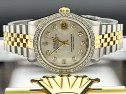 GOLD/STEEL ICED 1.5CT