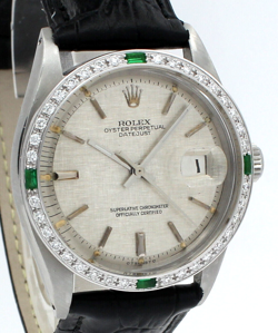 DIAMONDS GREEN 36MM