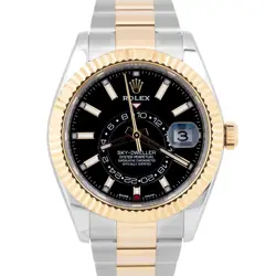 TWO-TONE GOLD STEEL