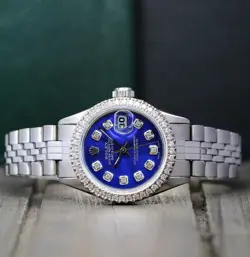 ROLEX HIS AND HERS DATEJUST GOLD STEEL  WATCH 36MM MENS 26MM LADIES 16014 6917