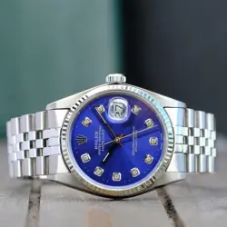 ROLEX HIS AND HERS DATEJUST GOLD STEEL  WATCH 36MM MENS 26MM LADIES 16014 6917