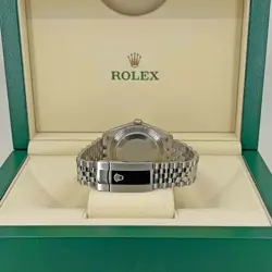Rolex Datejust, 41mm, Slate Stick Dial, Jubilee, Fluted, 126334, Unworn, 2023