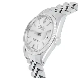Rolex Datejust 36mm Stainless Steel 16014 Silver Index RT Dial, Circa 1987
